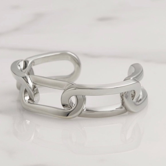 Burberry Silver Link Cuff - Picture 2 of 5
